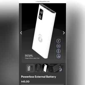 Lunchbox External Phone and Accessory Charger